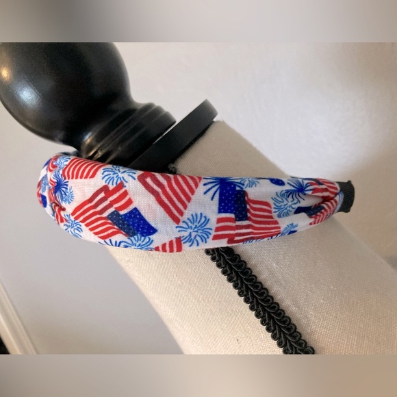 4th of July headband- American flag & Fireworks - Picture 3 of 8